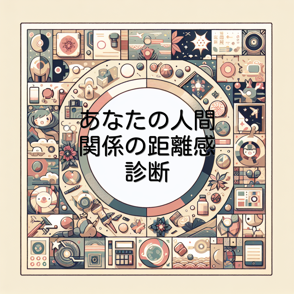 あなたの人間関係の距離感診断