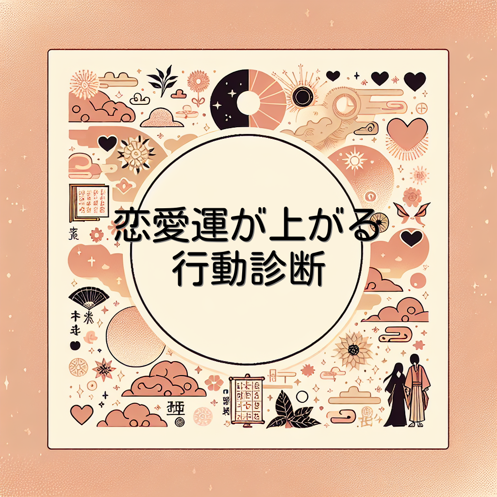 恋愛運が上がる行動診断