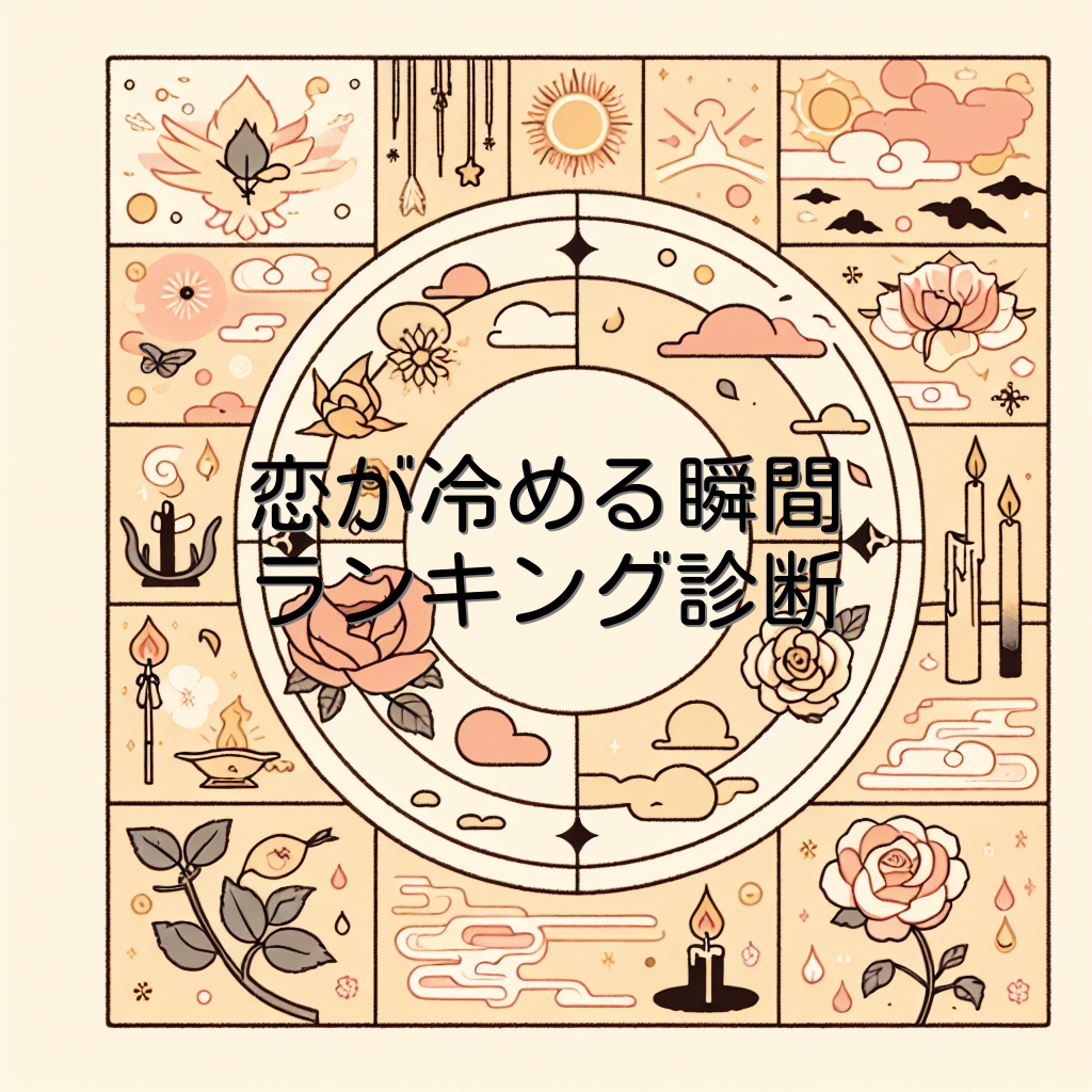 恋が冷める瞬間ランキング診断