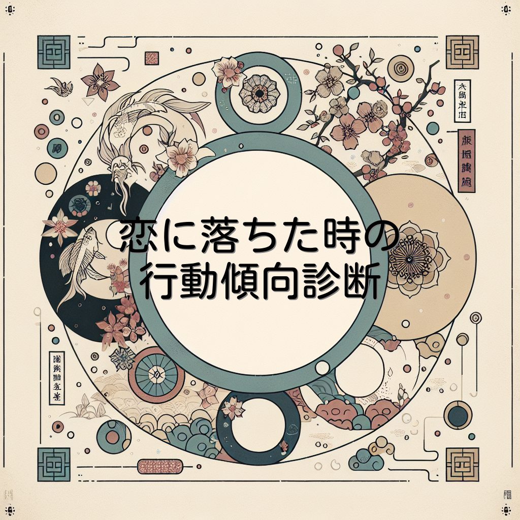 恋に落ちた時の行動傾向診断