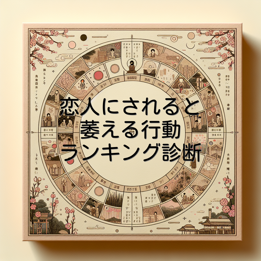 恋人にされると萎える行動ランキング診断