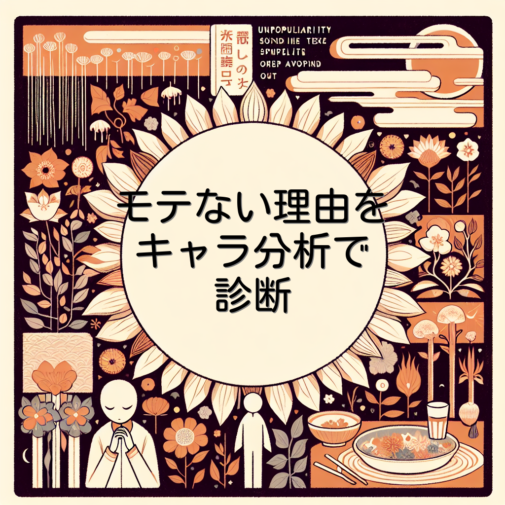 モテない理由をキャラ分析で診断