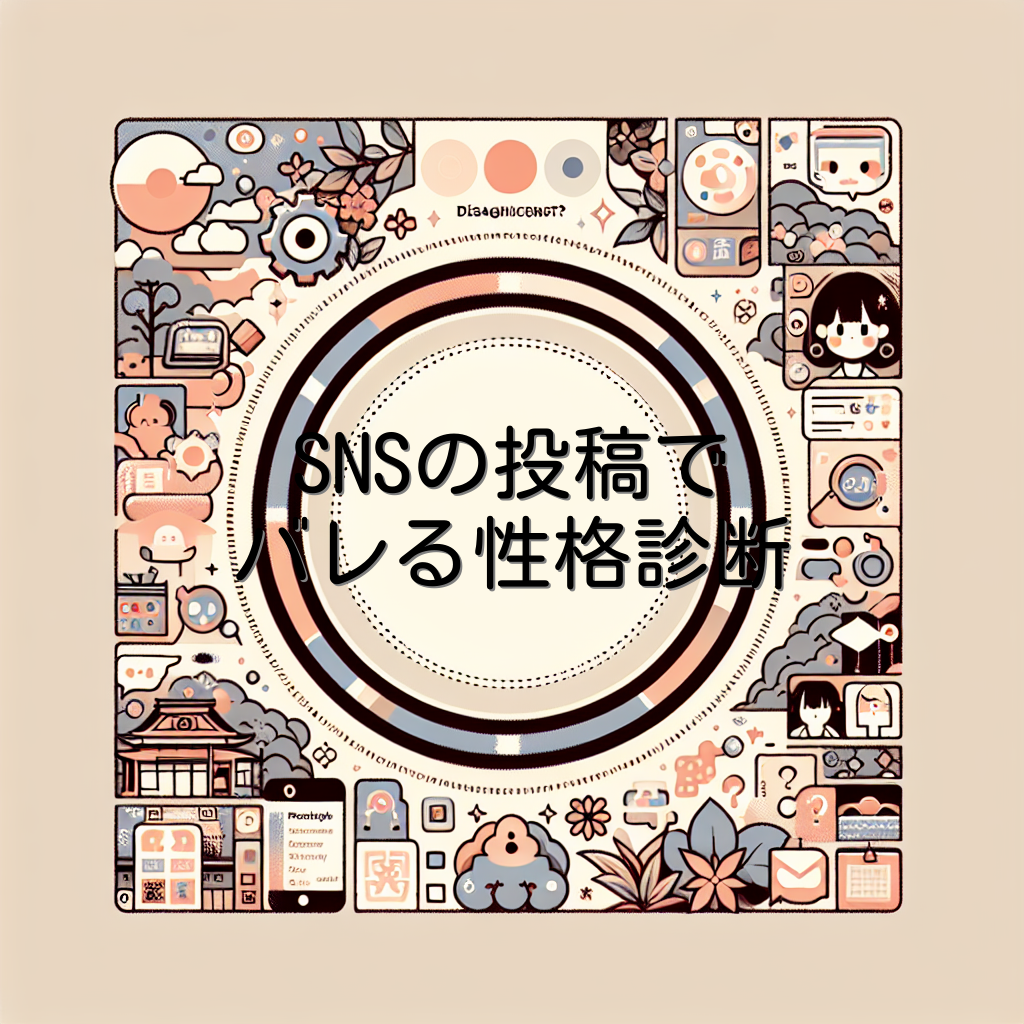 SNSの投稿でバレる性格診断