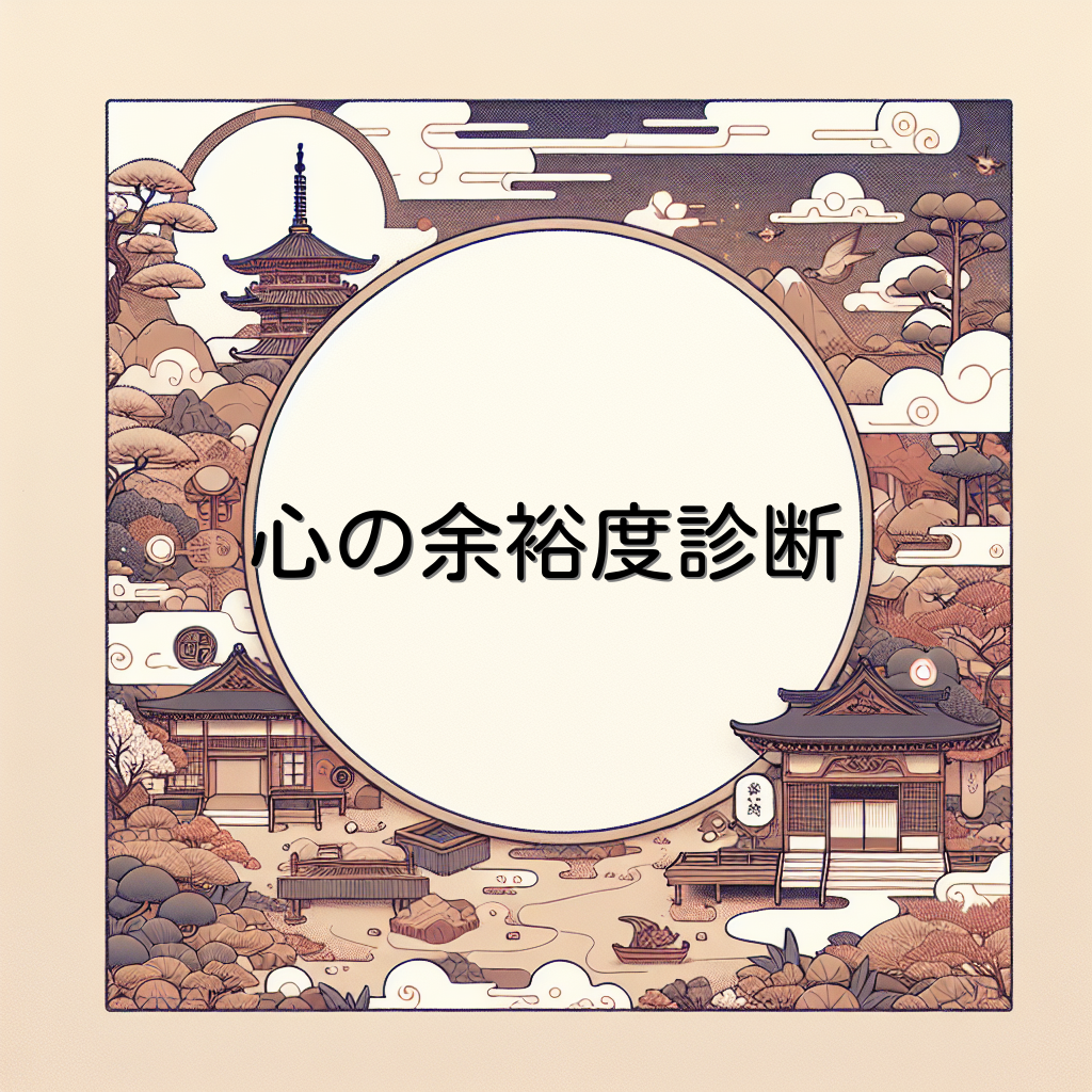 心の余裕度診断