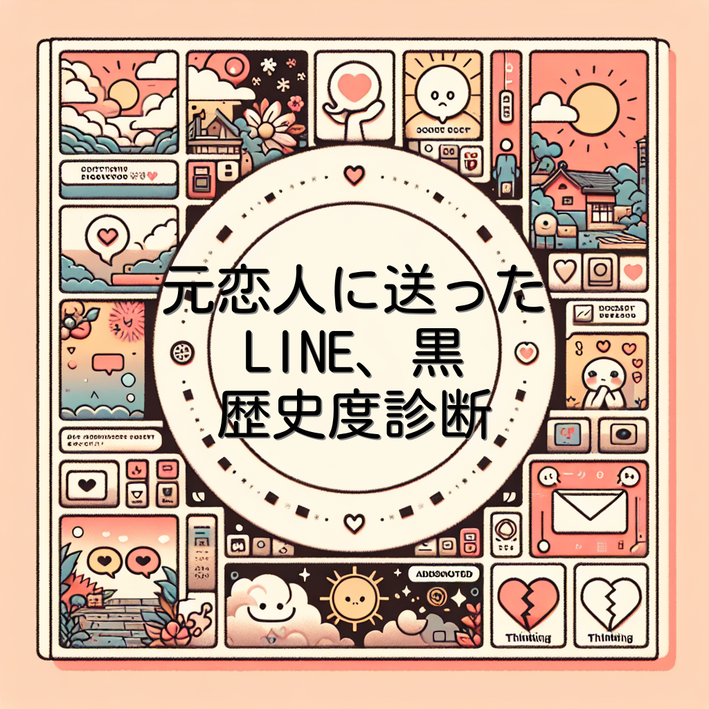 元恋人に送ったLINE、黒歴史度診断